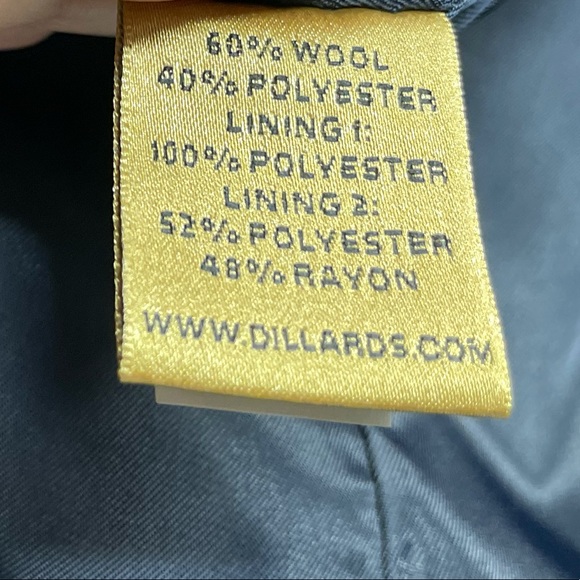 Class Club Gold Label Blazer Navy Blue Sz 10 - Picture 6 of 10